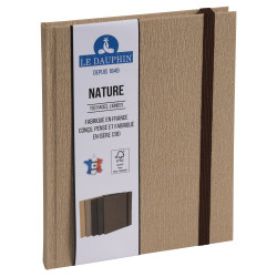 Carnet Nature 220x170, 192 pages lignées