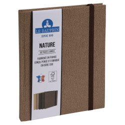 Carnet Nature 220x170, 192 pages lignées