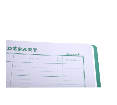 Piqûre 320X240 Courrier départ 80 pages