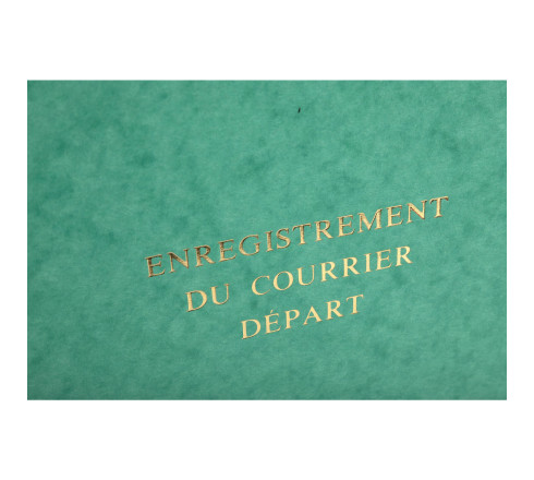 Piqûre 320X240 Courrier départ 80 pages