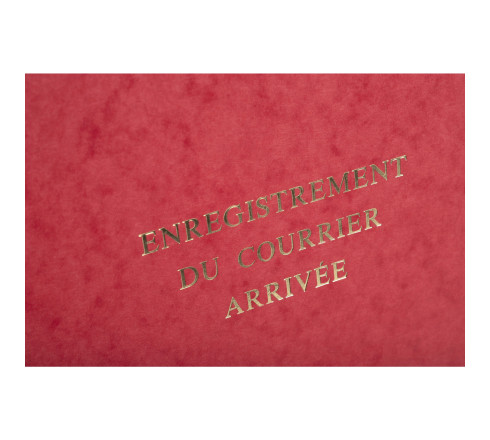 Piqûre 320X240 Courrier arrivée 80 pages