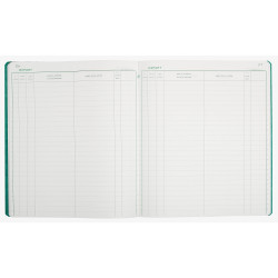 Piqûre 32x27cm Départ du courrier 26 lignes 80 pages