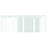 Registre 21,3x27cm Bijoutiers magasiniers 200 pages