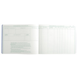 Piqûre 25x32cm pour agents immobiliers et marchands de biens - 80 pages
