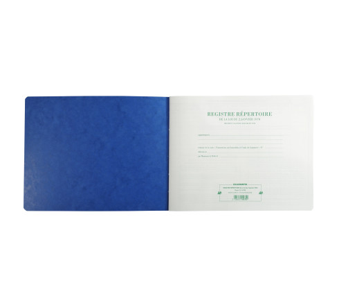 Piqûre 25x32cm pour agents immobiliers et marchands de biens - 80 pages