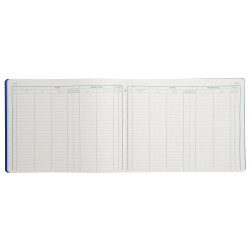 Registre 25x32cm - Registre des visites 25 lignes 80 pages