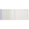 Registre 25x32cm - Registre des visites 25 lignes 80 pages