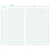 Piqûre 40x24cm - Pointage 46 lignes 80 pages