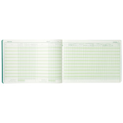 Piqûre 27x38cm - Journal des Recettes Dépenses des Professions libérales 80 pages
