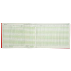 Piqûre 27x38cm - Journal des Recettes Dépenses des Associations 80 pages