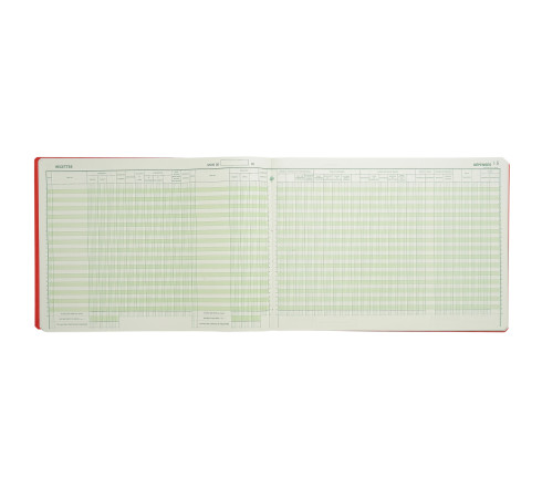 Piqûre 27x38cm - Journal des Recettes Dépenses des Associations 80 pages