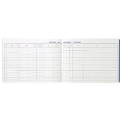 Piqûre 240x320 Registre du personnel 52 pages
