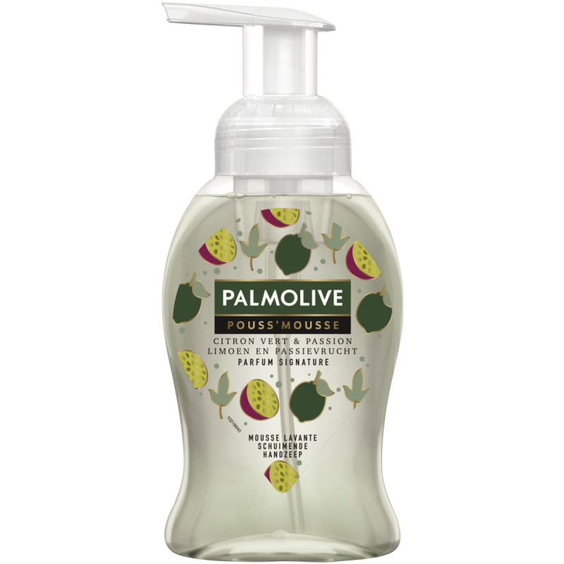 Flacon pompe 250ml mousse lavante citron / passion