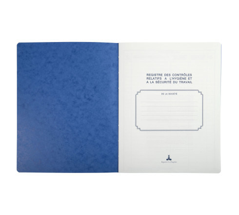 Piqûre 315X245 Registre hygiène et sécurité 40 pages