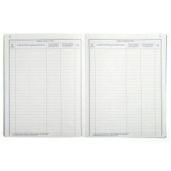 Piqûre 315X245 Registre hygiène et sécurité 40 pages