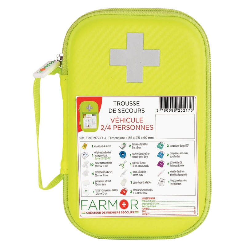 Trousse de 1er secours véhicule