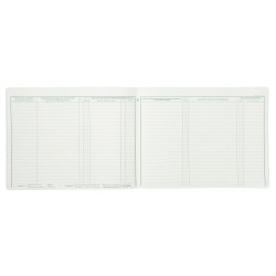 Piqûre 24x32cm - Registre unique des résultats de l'évaluation des risques professionnels - 60 pages