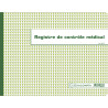 Piqûre 24x32cm - Registre de Contrôle médical - folioté - 60 pages
