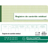 Piqûre 24x32cm - Registre de Contrôle médical - folioté - 60 pages