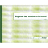 Piqûre 24x32cm - Registre des accidents du travail - 20 pages