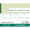 Piqûre 24x32cm - Registre des accidents du travail - 20 pages