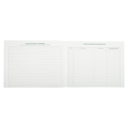 Piqûre 24x32cm - Registre de sécurité pour les établissement recevant du public (ERP) - 32 pages