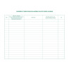 Piqûre 24x32cm - Registre de sécurité pour les établissement recevant du public (ERP) - 32 pages