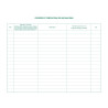 Piqûre 24x32cm - Registre de sécurité pour les établissement recevant du public (ERP) - 32 pages