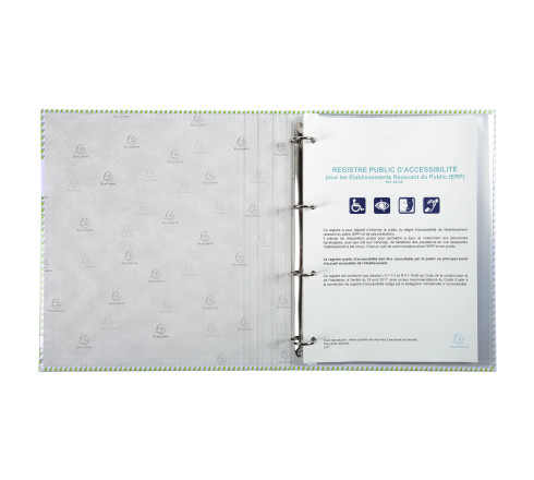 Registre public d'accessibilité (ERP).