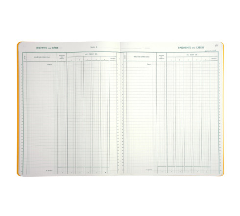 Piqûre 315X245 Trésorerie D6C6 80 pages foliotées
