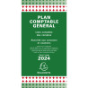 Plan comptable général avec couverture plastique 17,5x9cm