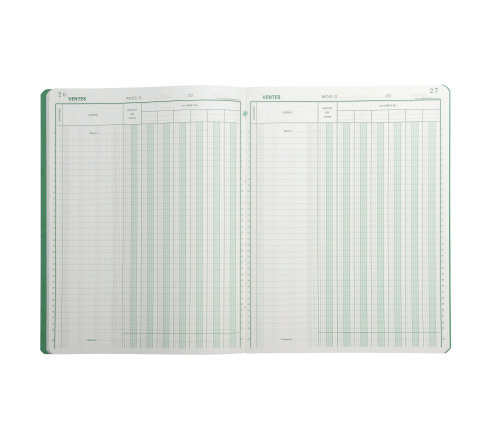 Piqûre 32x25cm Ventes 7 colonnes sur 1 page 6 crédit - 33 lignes 80 pages