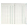 Piqûre 32x19,5cm Livre d'Inventaire 38 lignes 80 pages