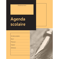 L'agenda scolaire de l'élève, 170X220, 39 semaines, 72 pages