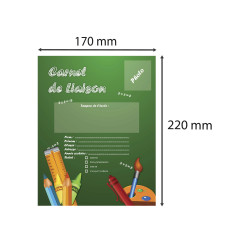 Carnet de liaison, 170X220, 72 pages