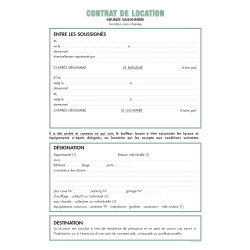 Dossier location saisonnière