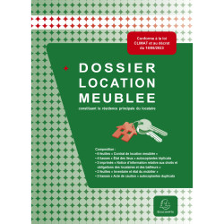 Dossier location meublée