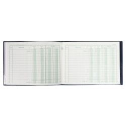 Carnet de position de compte 11x15cm 48 pages