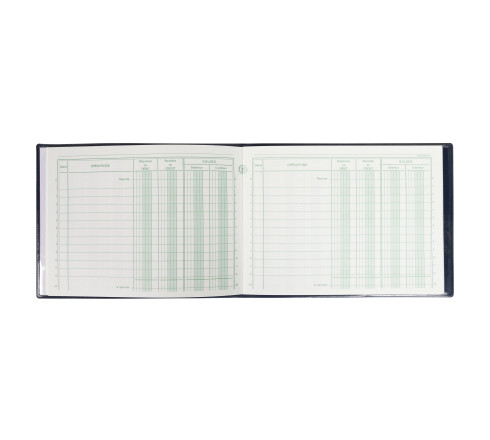 Carnet de position de compte 11x15cm 48 pages