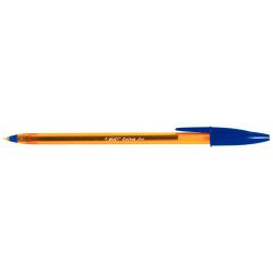 Boîte de 50 stylos bille Cristal pointe fine bleus