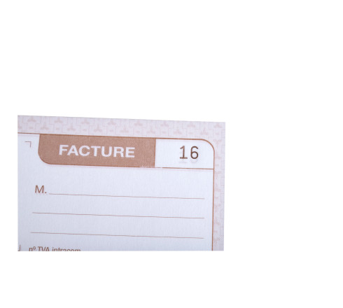 Manifold autocopiant 210X148 Factures 50 dupli