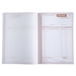 Manifold autocopiant 210X148 Factures auto-entrepreneur 50 dupli