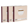 Lot de 3 manifolds COMMANDES - papier autocopiant - triplicata (1 original et 2 copies) - 50feuilles - format 21 x 21 cm - couve
