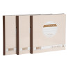 Lot de 3 manifolds COMMANDES - papier autocopiant - duplicata (1 original et 1 copie) - 50 feuilles - format 21 x 21 cm - couver