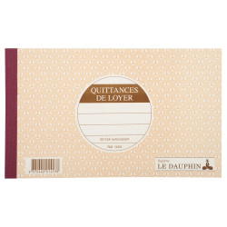 Manifold autocopiant 125X210 Quittance de loyer 50 tripli
