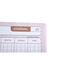 Manifold autocopiant 297X210 Recettes Dépenses 50 dupli