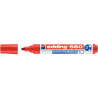 Marqueur tableau blanc E660 pointe ogive rouge