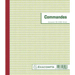 Manifold commandes 21x18cm 50 feuillets tripli autocopiants