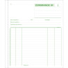 Manifold commandes 21x18cm 50 feuillets dupli autocopiants