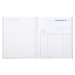 Manifold commandes 21x18cm 50 feuillets dupli autocopiants